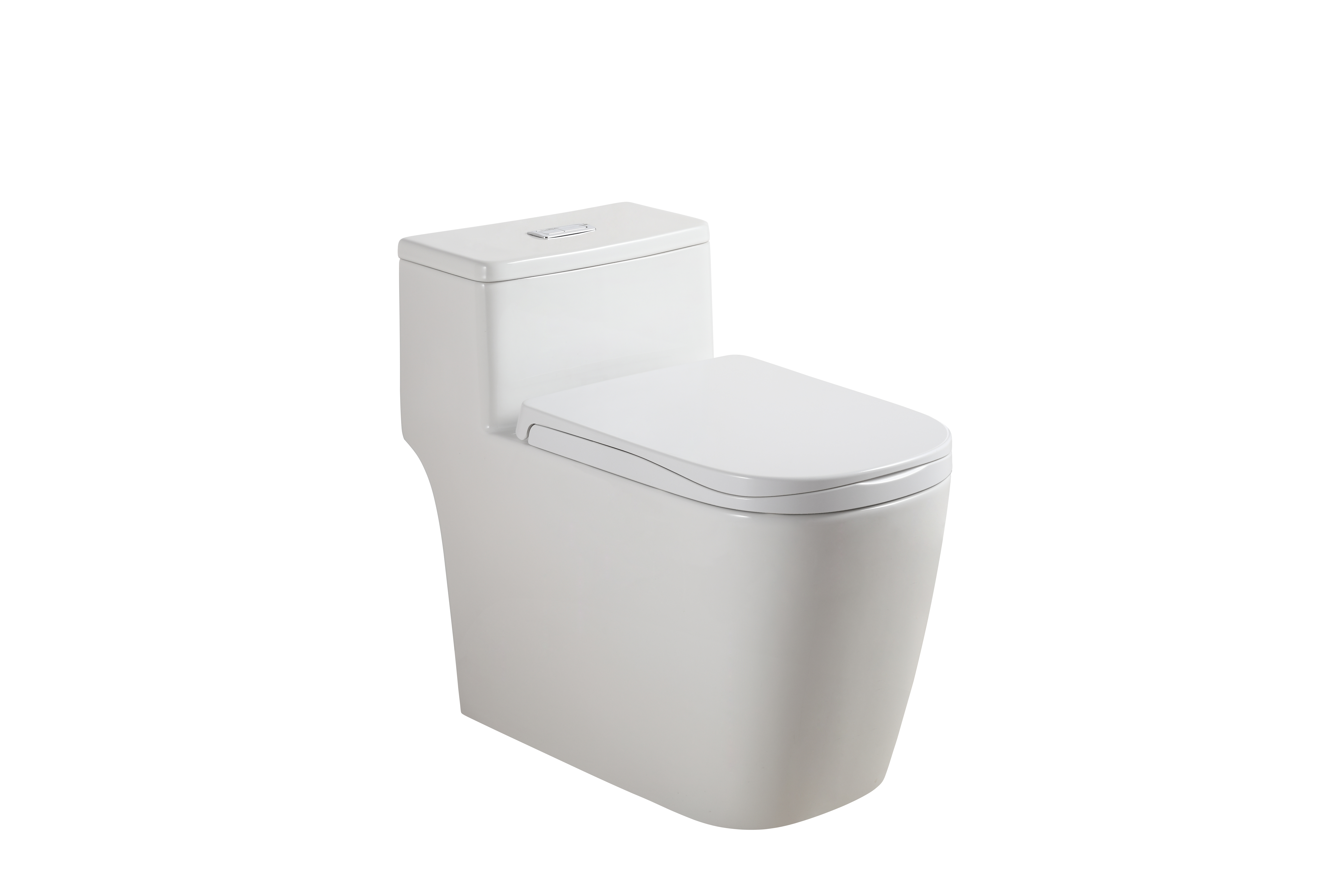 Modern bathroom ceramic toilet sanitary ware floor mounted white and black toilet